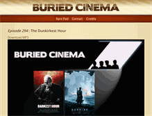 Tablet Screenshot of buriedcinema.com